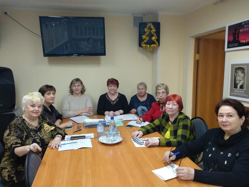 Встреча  в Пермском городском совете ветеранов