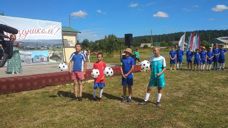 Мониторинговый визит по проекту «Территория сельского футбола» в с.Серга